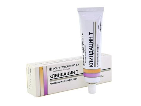 KLINDACIN T - კლინდაცინი T გელი 1% 30გ ტუბი