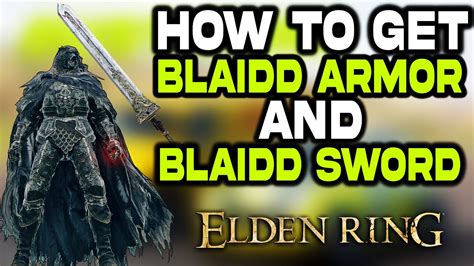 How To Get Rare BLAIDD Armor Set Wolf Armor Set Royal Greatsword In