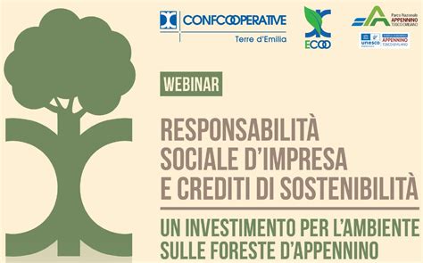 Responsabilità Sociale dImpresa e Crediti di Sostenibilità webinar