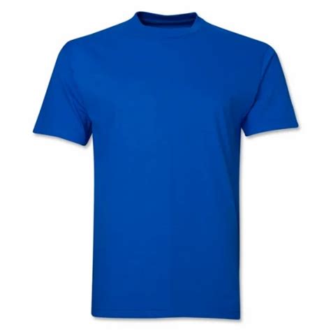 Cotton Blue Round Neck T Shirts At Rs 90 In Ahmedabad ID 16638788533