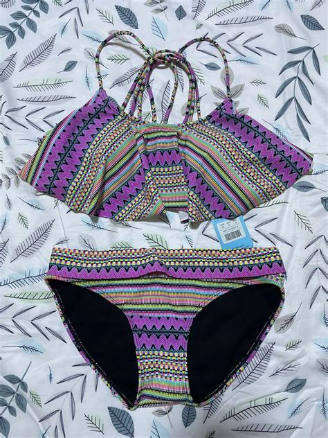 Purple Aztec Bikini Set BNWT Women S Fashion Swimwear Bikinis