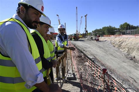 Galer A Madridiario Obras De Prolongaci N De La L Nea De Metro Imagen