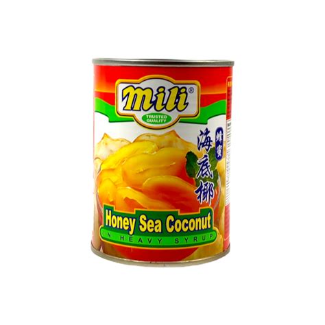 Mili Honey Sea Coconut In Heavy Syrup 565g Shopifull