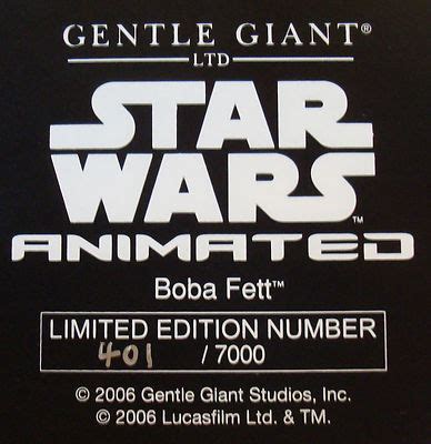 Boba Fett Animated Maquette Statue In Color Star Wars Gentle Giant