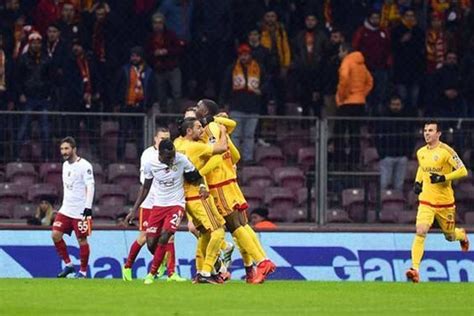 Arena da şok Galatasaray Kayserispor a yenildi Patronlar Dünyası