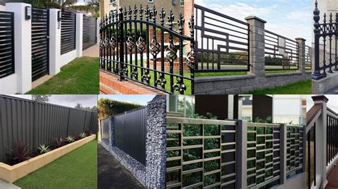 Discover Inspiring Modern Metal Fence Design Ideas For Your Home And