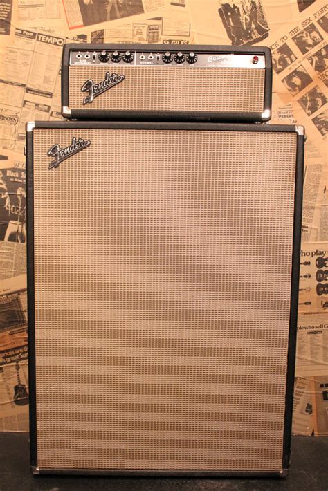 Fender 1967y Bassman Black Face Tall Cabinet GUITAR TRADERS TOKYO