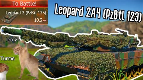 Leopard A Pzbtl Mp War Thunder Youtube