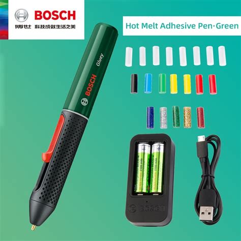 Bosch Hot Melt Glue Pen Multifunkciós Háztartási Eszköz Automatikus Ragasztópisztoly Wireless