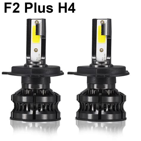 AMPOULE PHARE F2 25000K H8 H9 H11 Ampoule De Phare De Voiture LED H4