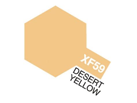 Xf 59 Desert Yellow Flat Enamel Tamiya 80359 Hpns