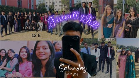 Farewell Vlog Yaadein Class 12 Farewell 2023 Farewell Dance Memorable Day