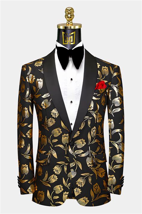 Royal Blue And Gold Tuxedo Jacket Gentlemans Guru