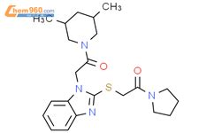 1 3 5 Dimethyl 1 Piperidinyl 2 2 2 Oxo 2 1 Pyrrolidinyl Eth Yl