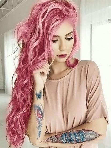 Here Are Our Favorite Women This Week Hair Styles Hair Color Pink