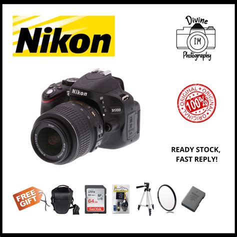 Nikon D5100 DSLR Kit with Standard Zoom 18-55mm / 70 - 300mm / Flash ...