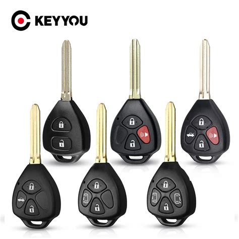 KEYYOU 2 3 4 BTN Caso Chiave A Distanza Keyless Entry Borsette Per