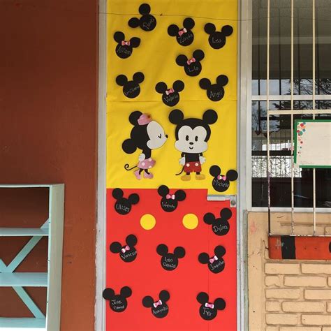 Puerta Mickey Febrero Abril Decoraci N De Unas Mickey