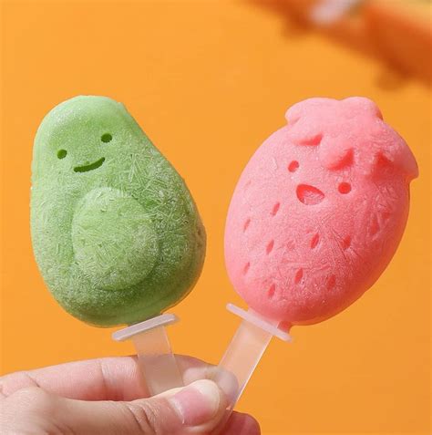 Moldes De Mini Paletas Para Niños Y Bebés Moldes De Silicona Para Paletas De Frutas Sin Bpa