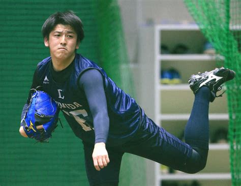 西武ドラ1左腕・隅田が初ブルペン21球「順調に来ている」― スポニチ Sponichi Annex 野球