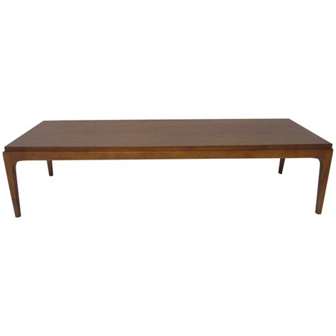 Walnut Midcentury Coffee Table By Lane Altavista At 1stdibs