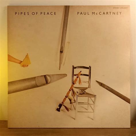 Paul Mccartney Pipes Of Peace Lp Vinyl Record Japan Press Hobbies