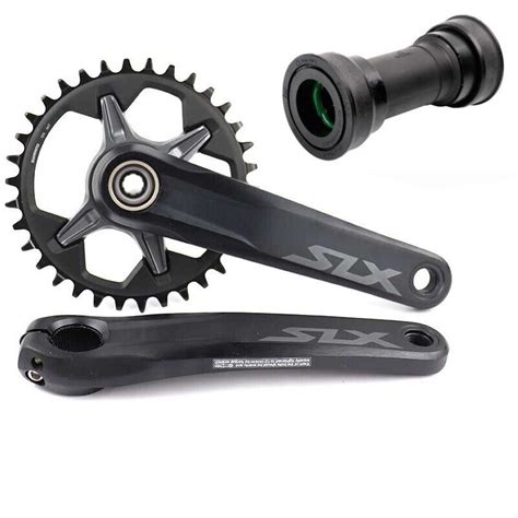 New Shimano Slx Fc M7100 1 Mtb Crankset 1x12 12 Speed 32t 34t 170mm 175mm Ebay