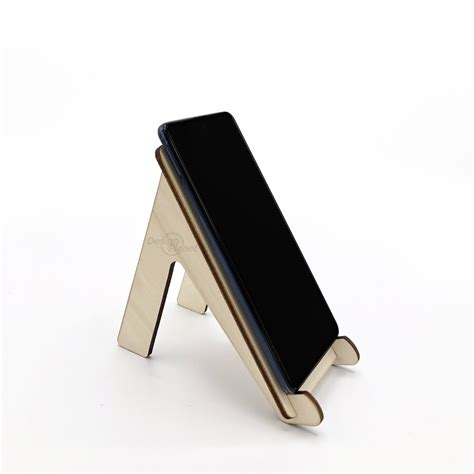 Laser Cut Phone Stand Svg Easy To Use Glowforge Files And Etsy