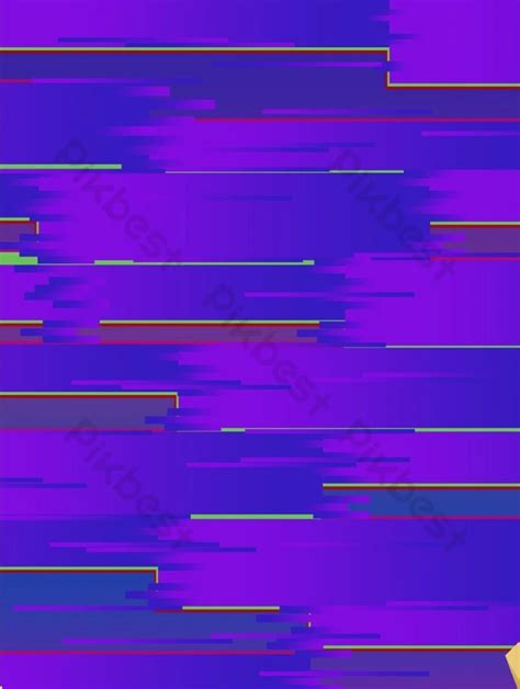 Blue Purple Rectangle Glitch Wind Background Backgrounds Psd Free