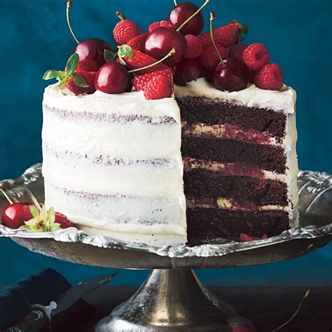 Red Velvet Cake With Summer Fruit Recipe Woolworths