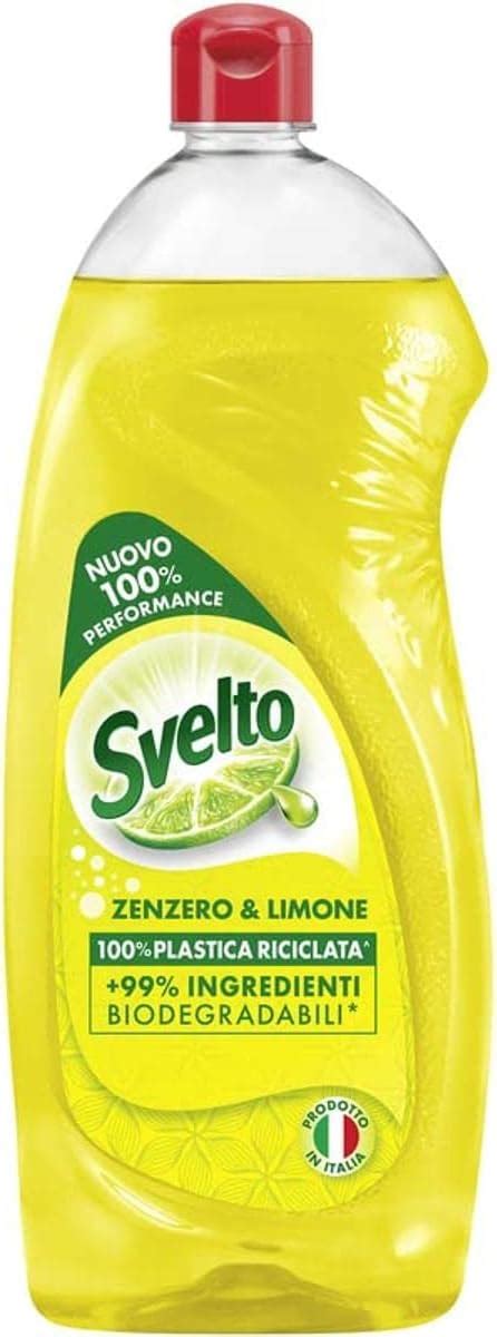 Svelto Detersivo Piatti A Mano Zenzero Limone Ml Amazon It