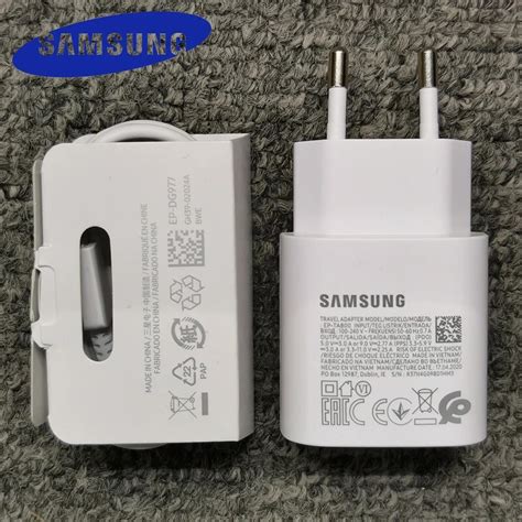 Samsung Super Fast Charger Pd Pss 25w Super Fast Charging Power Adapter