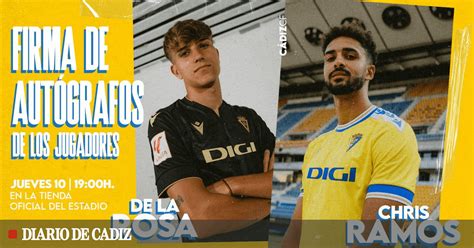 Cádiz CF Encuentro de Chris Ramos y De la Rosa con los aficionados