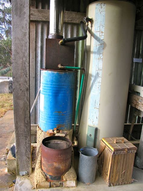 Our rocket stove water heater: 2.5 years on - Milkwood: permaculture ...