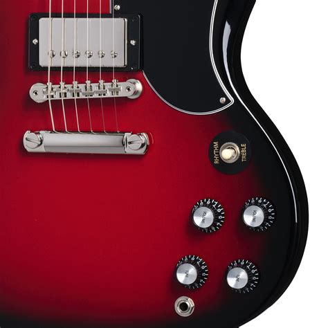 Gibson Sg Standard Cardinal Red Burst Guitare Lectrique