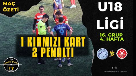 U L G Ma Inda Penalti Kirmizi Kart Youtube