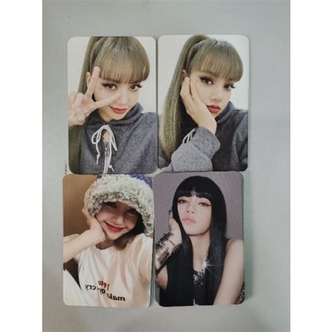 BLACKPINK LISA FIRST SINGLE ALBUM LALISA POB K4TOWN PHOTOCARD Shopee