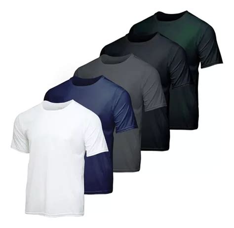 Kit Camisetas B Sicas Masculina Dry Fit Lisa Tradicional Mercadolivre