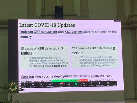 ONE News PH On Twitter JUST IN PH Detects 81 Cases Of XBB