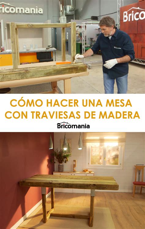 Usando Unas Traviesas De Madera Y Unos Listones Para Las Patas Vamos A