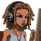 how to draw boondocks