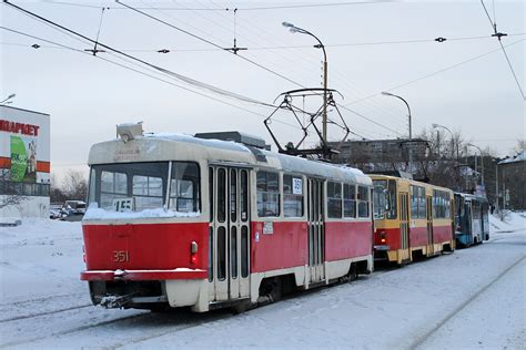 Yekaterinburg Tatra T Su Photo Urban Electric Transit