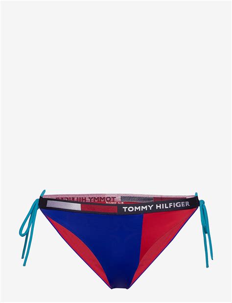 Tommy Hilfiger Cheeky String Side Tie Bikini Pitch Blue Kr