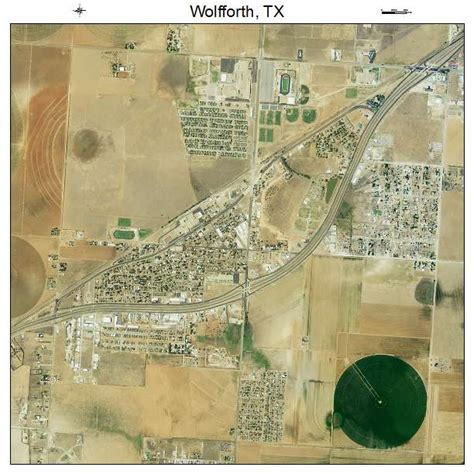 Aerial Photography Map of Wolfforth, TX Texas