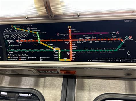 eglinton  finch lrts added  ttc subway maps torontotodayca