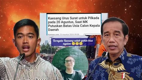 Diskusi E Farhan Farlook Terkait Kaesang Urus Surat Untuk Pilkada Pada