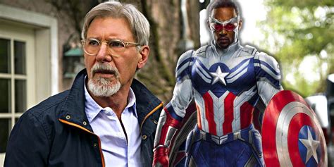 Captain America 4's Anthony Mackie Was Intimidated By Harrison Ford