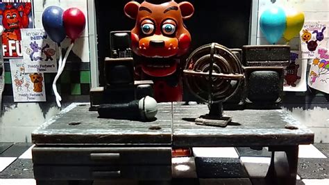 Five Nights At Freddys 2 Night 4 Lego Fnaf 2 Stop Motion Animation