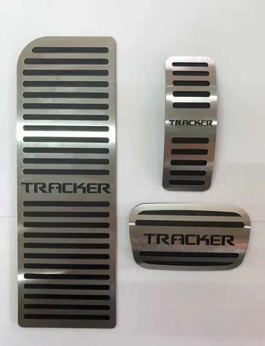 Descanso De Pé Pedaleira Aço Inox Tracker Turbo 2021 Parcelamento