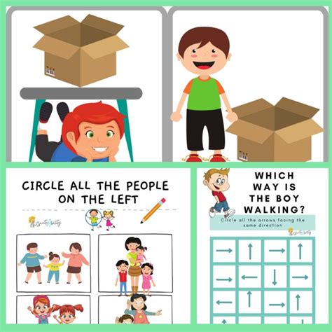 Spatial Awareness Spatial Perception Activities And Worksheets Teacha